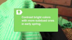 How to Wear Your Winter Clothes in Spring Instructional Video