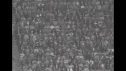 Rams defeat Browns in exhibition night game in Los Angeles in 1954 News Clip