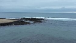 Drone aerials of Icelandic coastline News Clip