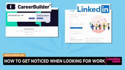 How to Get Noticed When Looking for Work News Clip