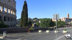 Rome monuments, stations empty amid restrictions Instructional Video