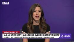 Justice Department Sues Texas Over New Redistricting Maps News Clip