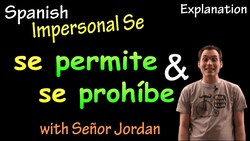 How to use Se permite & Se prohíbe (Intermediate Spanish) Instructional Video