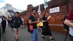 Extinction Rebellion protest outside oil companies in London News Clip