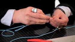 How to Make a Leather Cord & Brass Tube Bracelet Instructional Video