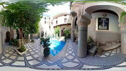 360VR Vacation In Morocco Stock Footage