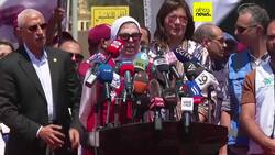 Egypt says 800 aid trucks sent for Gaza as more await clearance News Clip