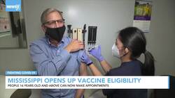Mississippi Opens Up Vaccine Eligibility News Clip