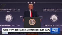 Sec. Rubio's first overseas trip focuses on Latin America, Panama Canal News Clip