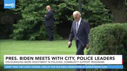 Pres. Biden Meets With City Leaders, Police On Reducing Violent Crime News Clip