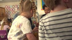 Rishi Sunak visits a childcare centre on the latest stop on the campaign trail News Clip