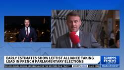France's left-wing parties win most seats in elections; lack of majority threatens turmoil News Clip