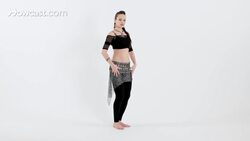 How to Do a Belly Roll in Belly Dancing Instructional Video