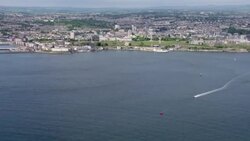 Aerial Shots - Plymouth, England News Clip