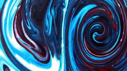 Abstract Colorful Mixing Oil And Paint Blasting Background Texture Stock Footage