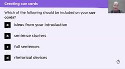 Preparing to deliver a presentation Instructional Video