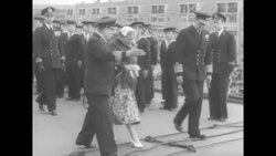 Danish King Frederick IX and his wife Queen Ingrid visit the Netherlands News Clip