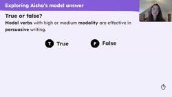 Considering and evaluating persuasive letters Instructional Video