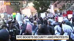 NYC Boosts Security for 'All Out for Palestine' Protests News Clip