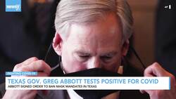 Texas Gov. Greg Abbott Tests Positive For COVID-19 News Clip