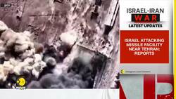BREAKING: Israel Strikes Tehran Targets After Iran Launches Two Missile Barrages News Clip