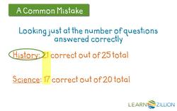Comparing Ratios Using Ratio Tables and Percents Instructional Video