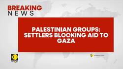 Israeli settlers block Gaza-bound aid convoy; Jordan condemns attack News Clip
