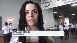 Wisconsin woman found racial slur on her oil change sticker. Inwood dealership gifted her an electric car News Clip