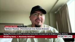 This man evacuated his family of eight from the Manitoba wildfires | Hanomansing Tonight News Clip