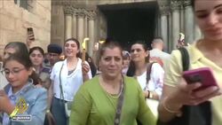 Easter in Palestine: Israel restricts access to ancient holy fire ceremony News Clip