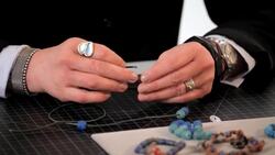 How to String Beads on Leather Instructional Video