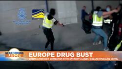 Dozens arrested as police bust Balkan cartel’s European ‘cocaine pipeline’ News Clip