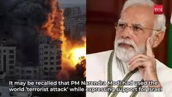 Congress declares support for ‘rights of Palestinian people’, BJP slams party for differing with govt stand News Clip