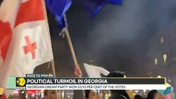 Georgia: Opposition Parties, Supporters Protest in Capital Tbilisi News Clip