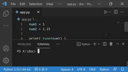The Ultimate Guide to Python Programming With Python 3.10 - Numerical Datatypes Instructional Video