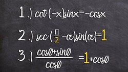 Verify 3 Basic Trigonometric Identities Instructional Video