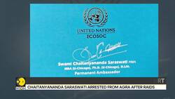 Chaitanyananda Saraswati Arrested from Agra After Raids; Fake Visiting Cards, Mobile Phones Seized News Clip