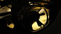 Clock Mechanism Works Stock Footage