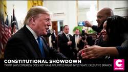 President Trump Escalates Fight Against Congress' Subpoena Power News Clip