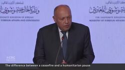 Gaza ceasefire vs. humanitarian pause: what's the difference? News Clip