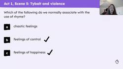 'Romeo and Juliet': violence, honour and social hierarchy in Act 1, Scene 5 Instructional Video