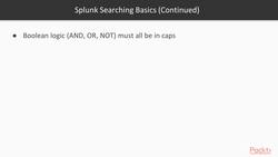 Learning Splunk - Overview of Splunk UI Instructional Video