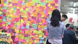 CLEAN : HK pro-democracy restaurants let blank signs do the talking as new law bites News Clip