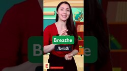 Pronounce 'Breath' vs 'Breathe' #shorts Instructional Video