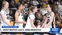 Iowa's Caitlin Clark to battle LSU's Angel Reese in Elite Eight News Clip