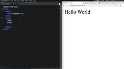 HTML CSS and JavaScript for Beginners - A Web Design Course - Self-Closing Tags Instructional Video