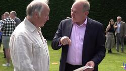 Ed Davey plays 'Tory jenga' in Eastleigh News Clip