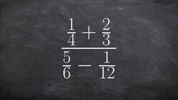 Mulitplying by the LCM to simplify a complex fraction Instructional Video