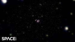 Superb Cartwheel Galaxy Via JW Space Telescope Instructional Video