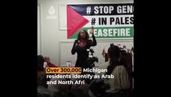 Voters in a key US state just sent Biden a message on Gaza News Clip